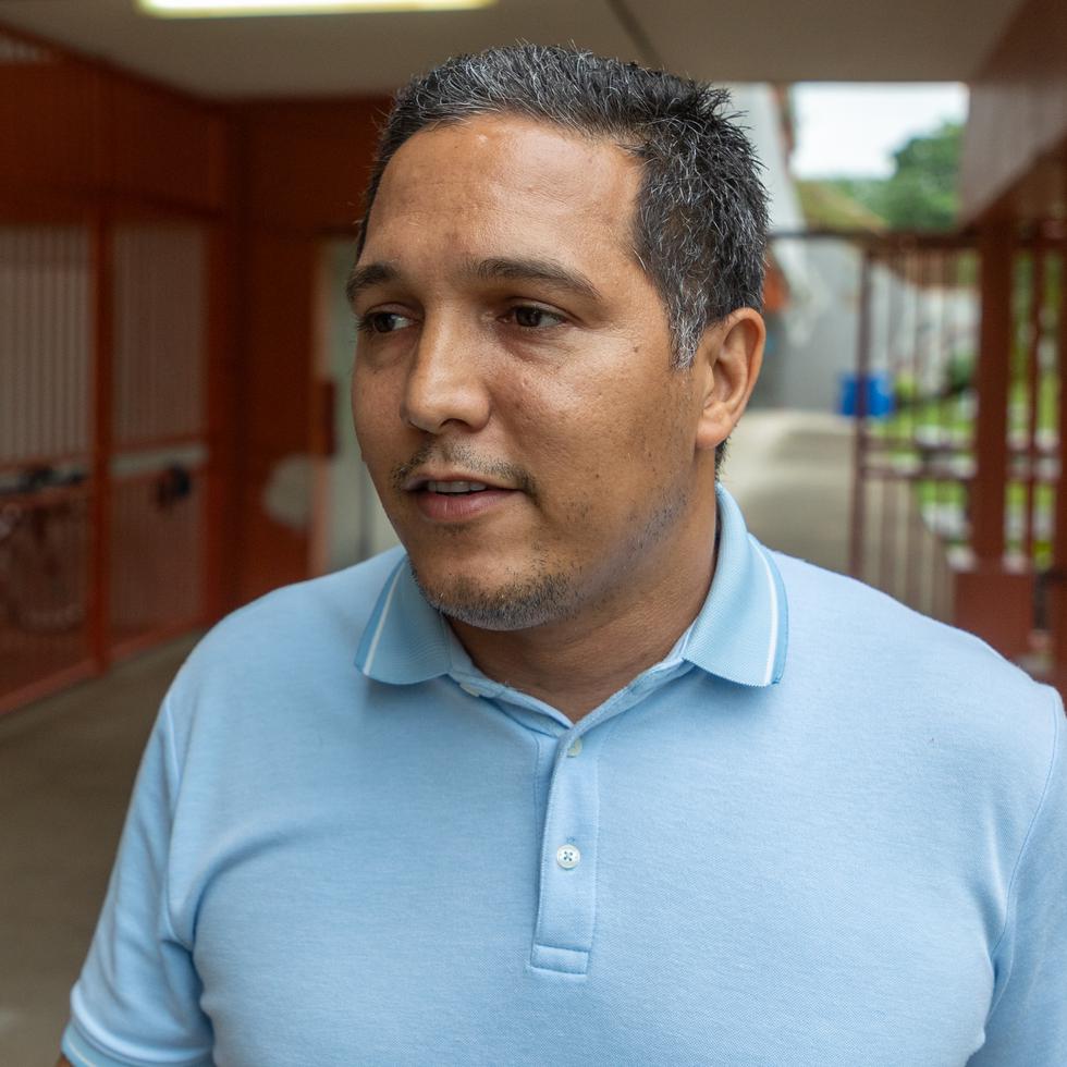 David Rosa es el director deportivo de la Escuela de Deportes en el Albergue Olímpico, en Salinas.