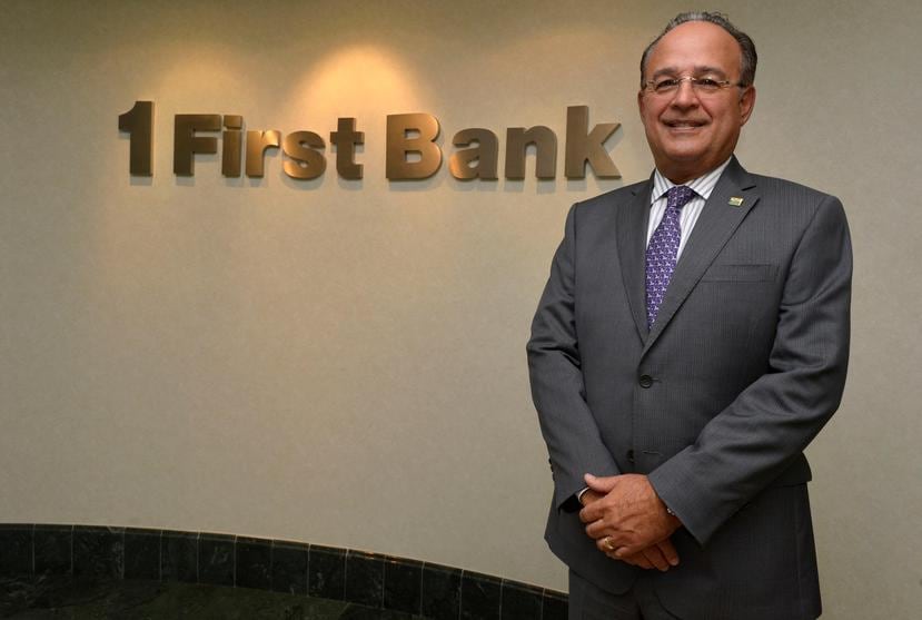 Aurelio Alemán, principal oficial ejecutivo de First Bank. (Archivo)