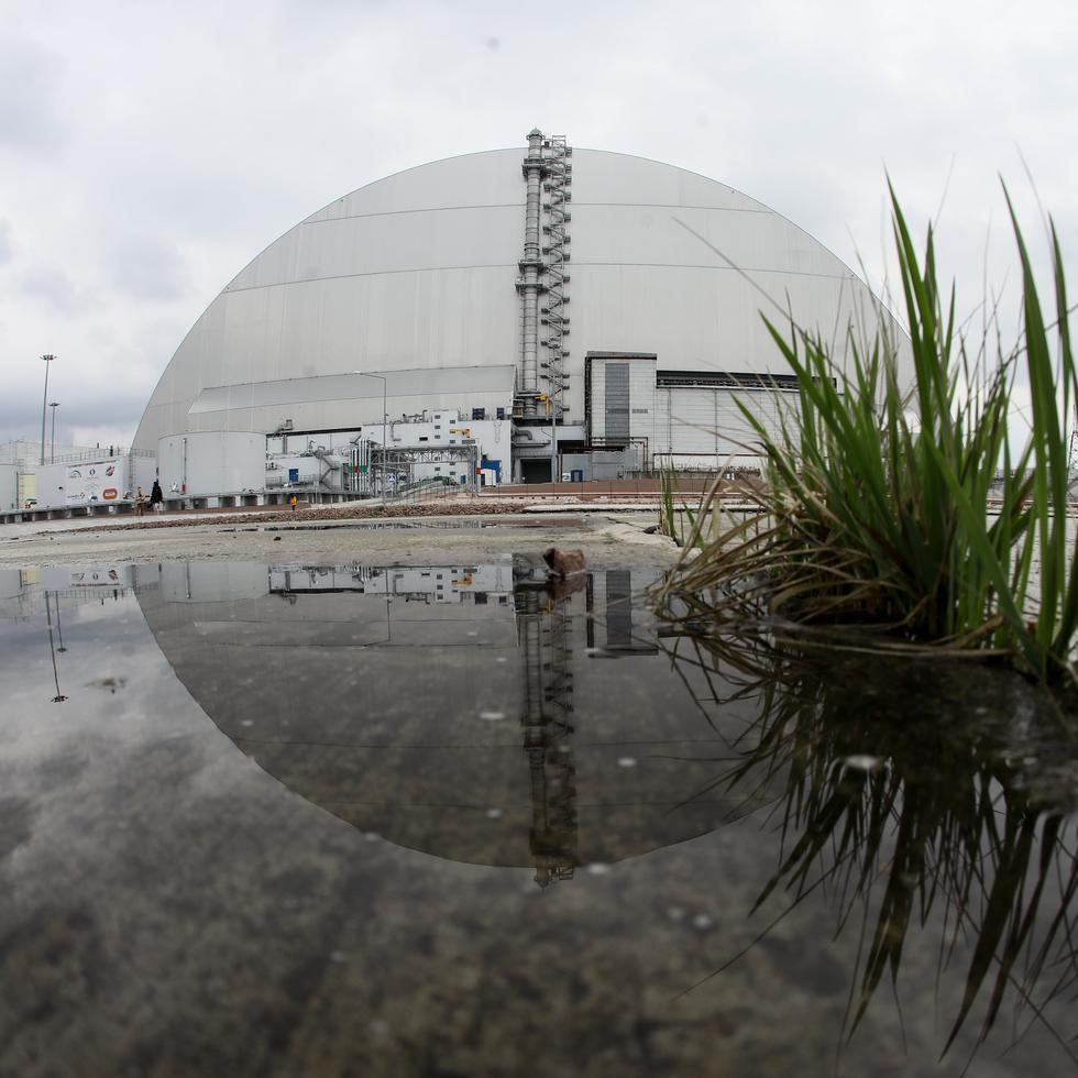 La central nuclear de Chernóbil, en una fotografía de archivo.