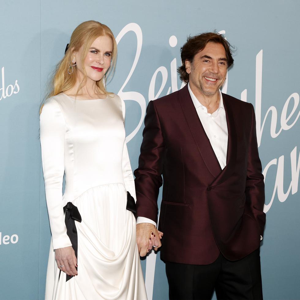 La actriz Nicole Kidman (izquierda) y el actor Javier Bardem (derecha), volverán a grabar una película juntos.
