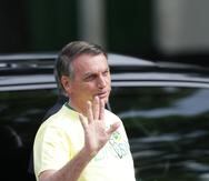 El presidente saliente de Brasil, Jair Bolsonaro.