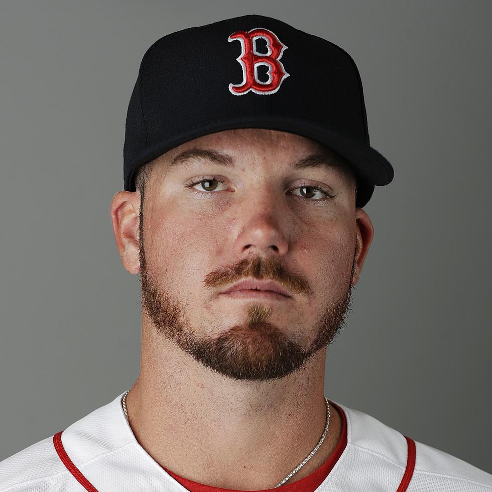 Austin Maddox, en esta foto de archivo, cuando jugaba para los Red Sox de Boston en 2017, año en el que debutó en las Grandes Ligas.