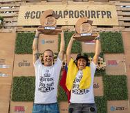 El boricua Brian Toth y Mimi Barona dominaron las olas del Corona Pro Surf Circuit