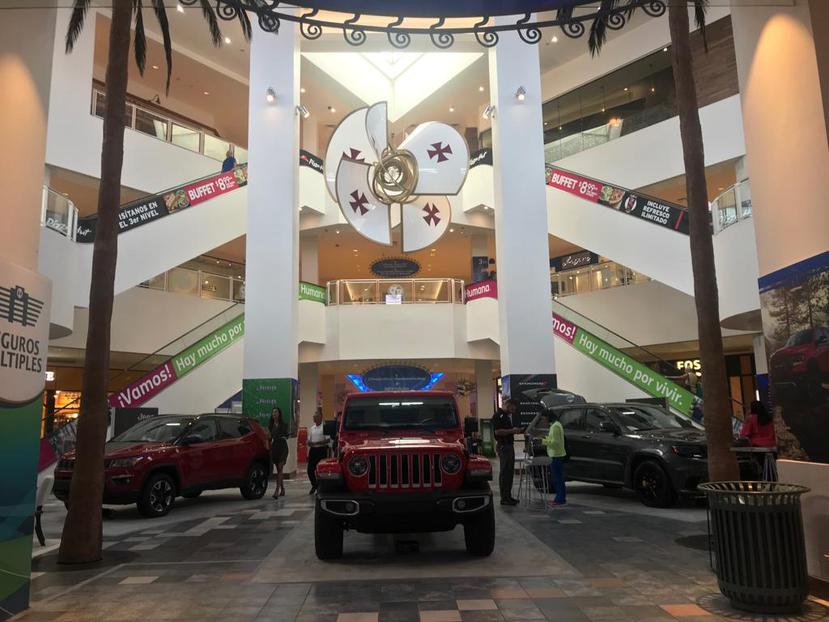 La exhibición de Chrysler estará en el área del atrio central hasta el domingo, 28 de octubre de 2018.