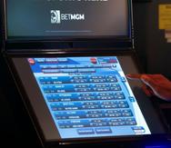 Ejemplo de las máquinas de BETMGM que estarían en Casino del Mar.