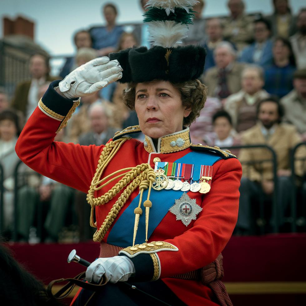 Olivia Colman como Elizabeth II en "The Crown".