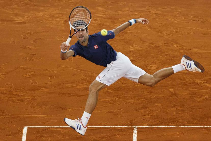 Djokovic enfrentará al ganador del match entre Rafael Nadal y David Goffin. (AP)