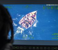 A eso de la 1:45 p.m. del viernes, personal de FURA de Cabo Rojo interceptaron una embarcación en la que viajaban 56 hombres y 7 mujeres, dos de ellas embarazadas.