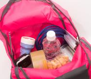 Como parte de la preparación familiar para esta temporada de huracanes, es necesario que cada miembro de la familia tenga su propia mochila.