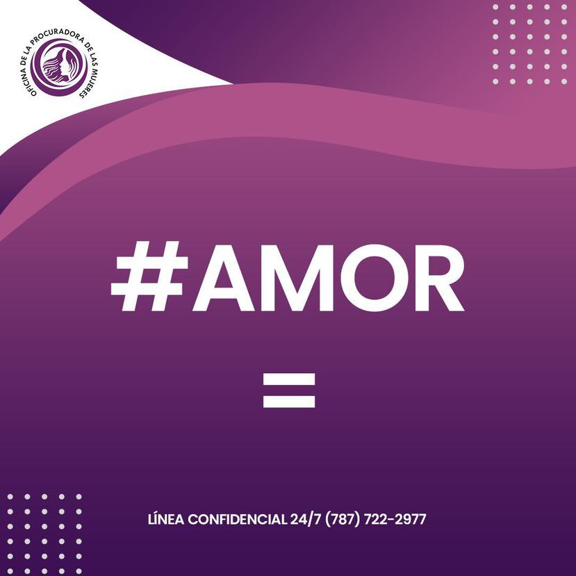 Arte de la nueva campaña "#Amor=". (Suministrada)