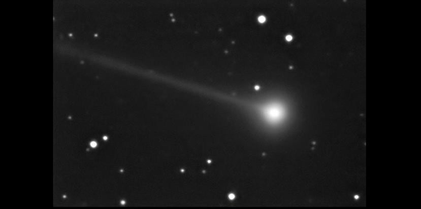 El cometa 45P fue captado en varias ocasiones a través de un telescopio desde Aguadilla. (Efraín Morales / Sociedad de Astronomía del Caribe)
