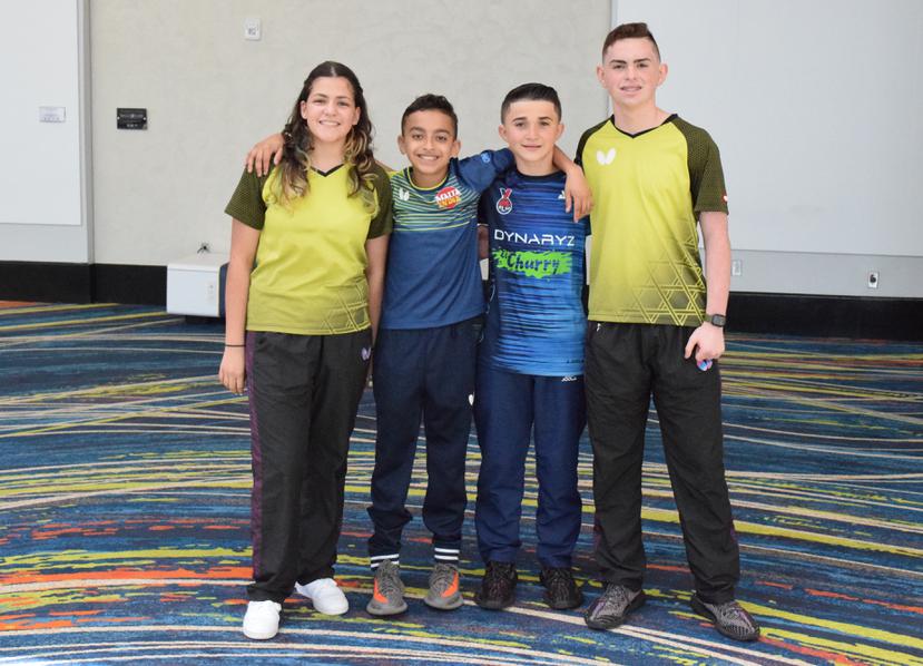 Kristal Meléndez, Steven Moreno, Enrique Ríos y Yadier López son cuatro de las raquetas puertorriqueñas que competirán en el Butterfly Puerto Rico Open Teams Tournament.