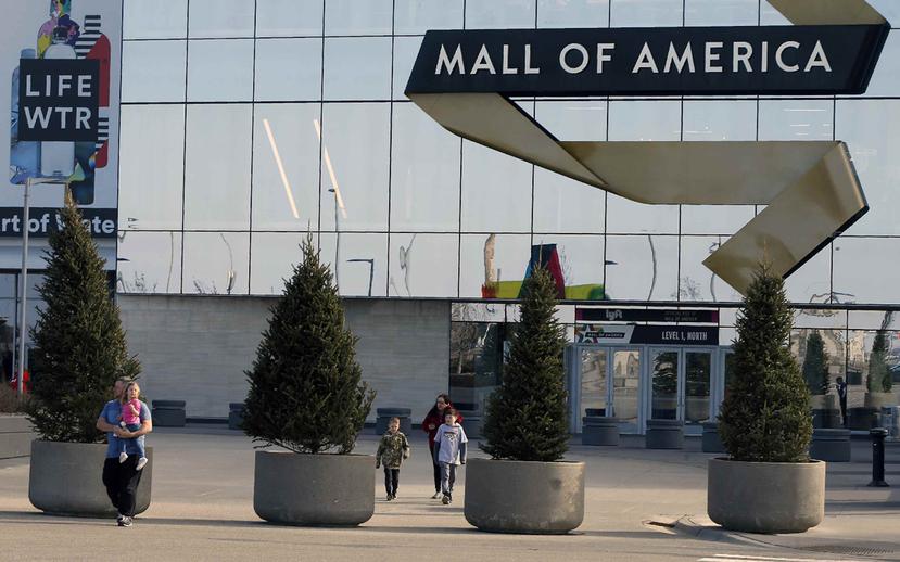 Mall of America cerrará esta noche. (AP)