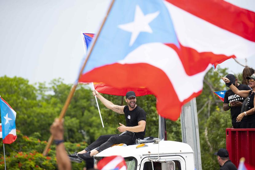 En la foto el astro internacional puertorriqueño Ricky Martin. (GFR Media)