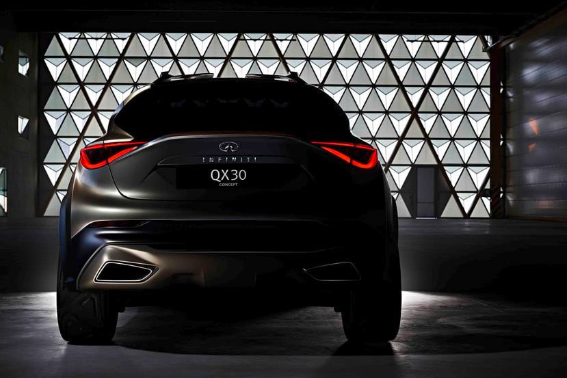 El Infiniti QX30 será mostrado por primera vez en el salón del Automóvil de Ginebra 2015.