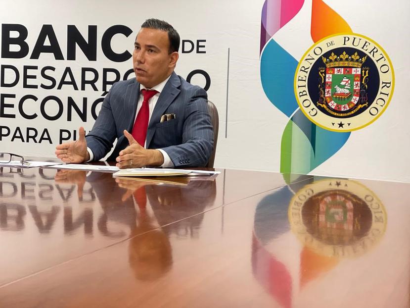 Luis Alemañy, presidente del BDE, este se mostró confiado en que la entidad financiera continuará fortaleciéndose gracias al equipo de trabajo y a las estrategias para inyectarle capital.