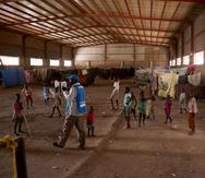 Sudán del Sur era de los países más pobres pre pandemia. Un campamento en Juba.