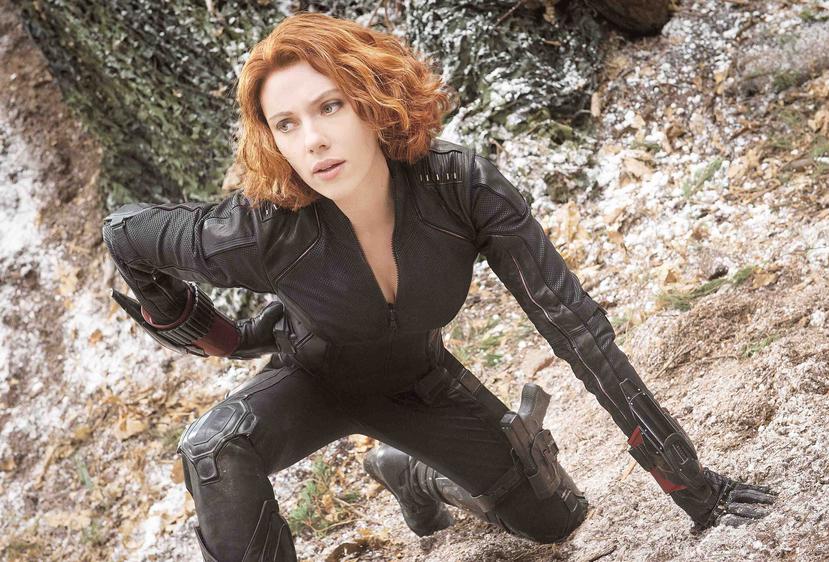 La actriz Scarlett Johansson en su interpretación de Black Widow. (Archivo)