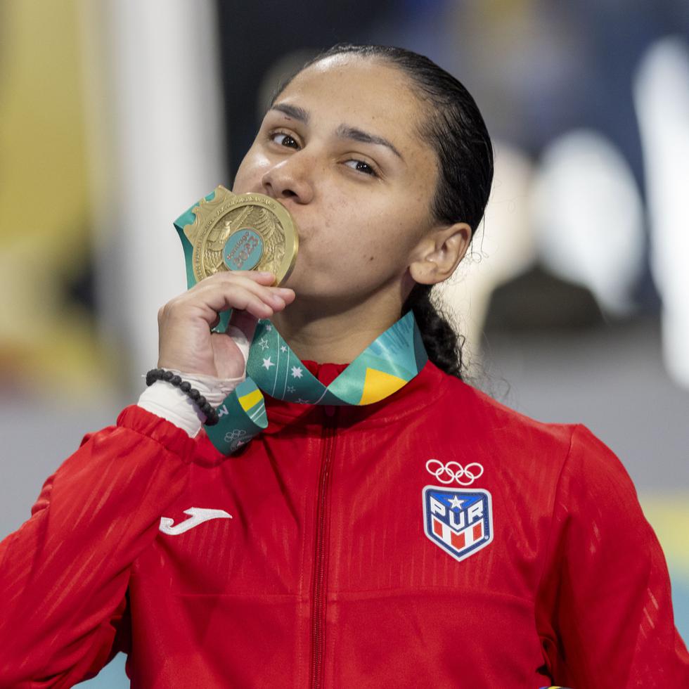 Janessa Fonseca ganó el sábado la tercera y última medalla de oro de Puerto Rico en estos Juegos.