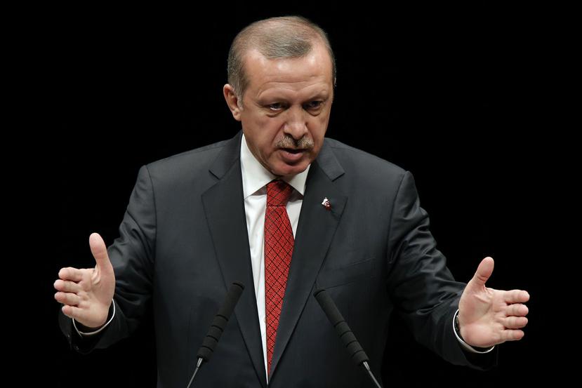 Erdogan llamó "abominable" la obra de Mehmet Aksoy.