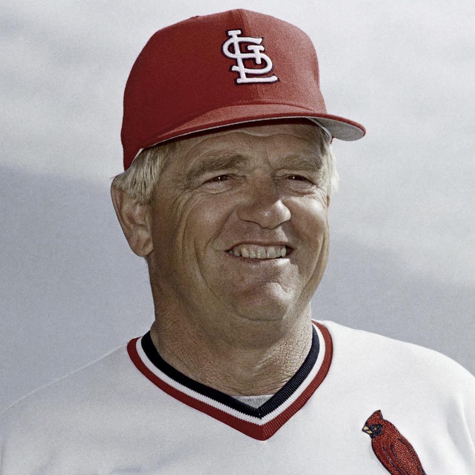 Whitey Herzog llevó a los Cardinals al título de la Serie Mundial en 1982.