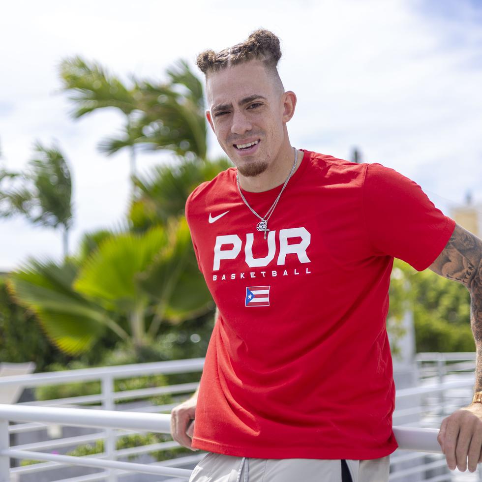 Isaiah Piñeiro ya está en Puerto Rico para practicar con la preselección nacional de baloncesto de cara al Mundial.