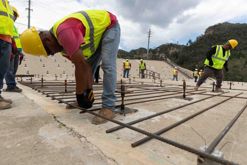 El Cuerpo de Ingenieros del Ejército de Estados Unidos también mantiene su atención en la reconstrucción de la represa en el lago Guajataca. (GFR Media)