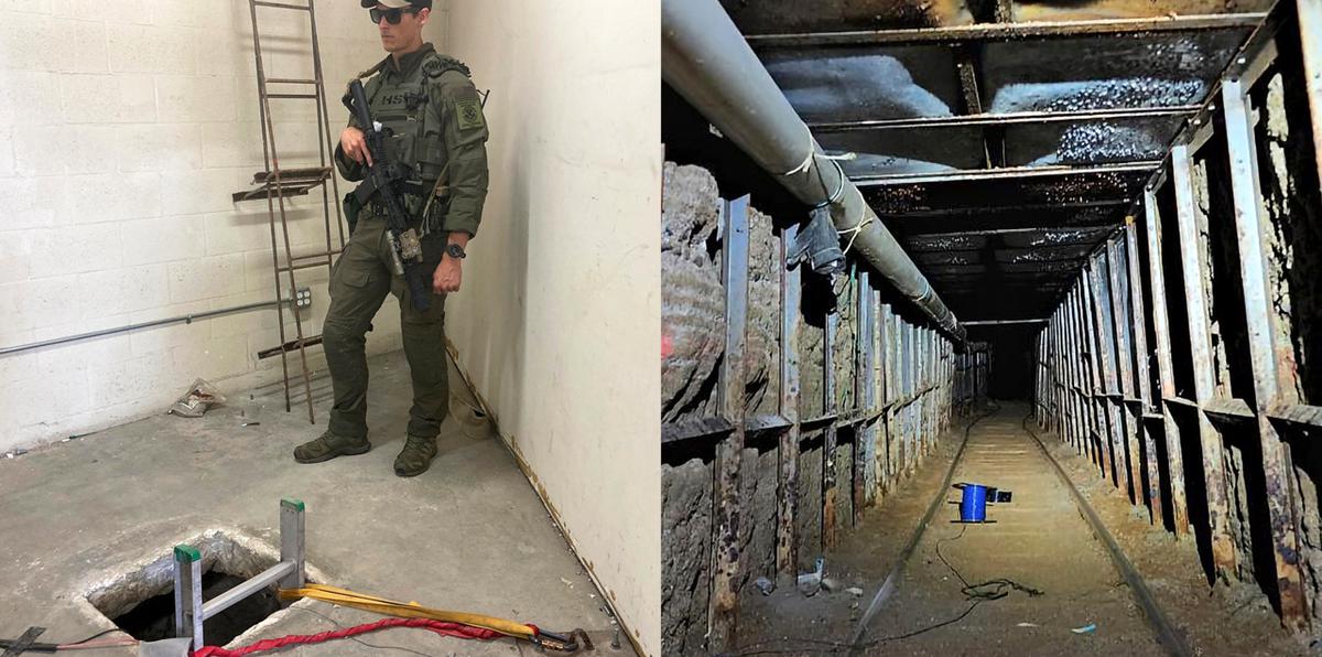 Lo que encontraron dentro de túnel secreto entre San Diego y Tijuana