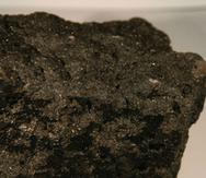 El análisis determinó que se trata de un meteorito pétreo condrítico, compuesto principalmente por silicio, hierro y magnesio (EFE).