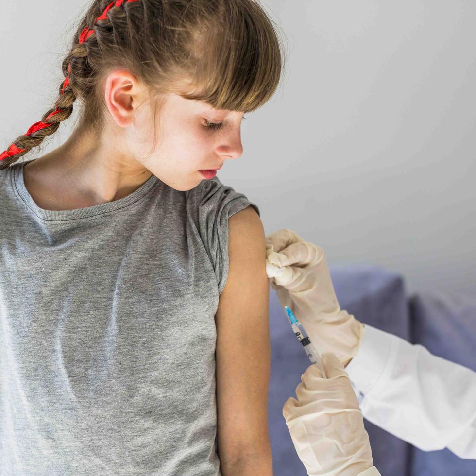 La vacuna contra la influenza se recomienda a partir de los seis meses de edad.