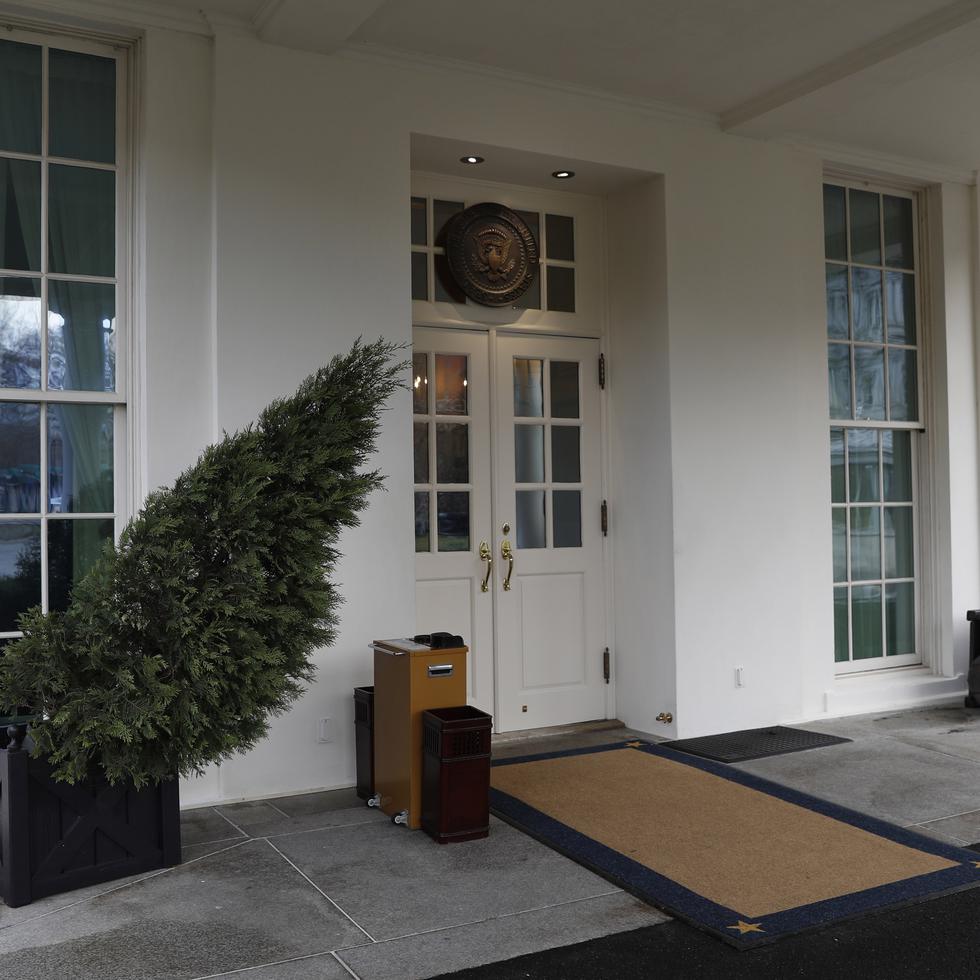 Imagen de archivo del lado oeste de la Casa Blanca en Washington, D.C.