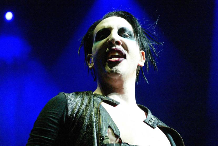 Marylin Manson se disculpó con sus fans por cancelar el concierto. (EFE)