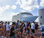 Las embarcaciones que arriban hoy son: el Carnival Celebration, el Oceania Riviera, el Wonder of the Seas, el Norwegian Getaway y el Disney Fantasy.