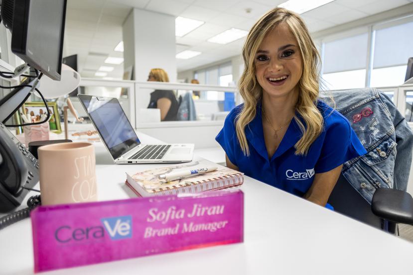 Sofía Jirau disfruto la experiencia de ser gerente de marca de CeraVe.