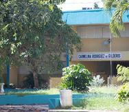 La escuela Carmelina Rodríguez, en Guayanilla, es uno de los planteles que el Departamento de Educación ha informado que sufrió daños a causa del terremoto del pasado martes, 7 de enero.