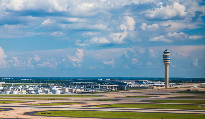 El aeropuerto Hartsfield-Jackson en Atlanta.