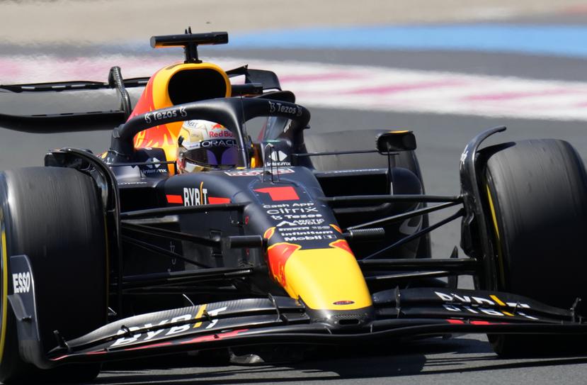 Max Verstappen al volante de su Red Bull durante el Gran Premio de Francia, en Le Castellet, el pasado domingo.