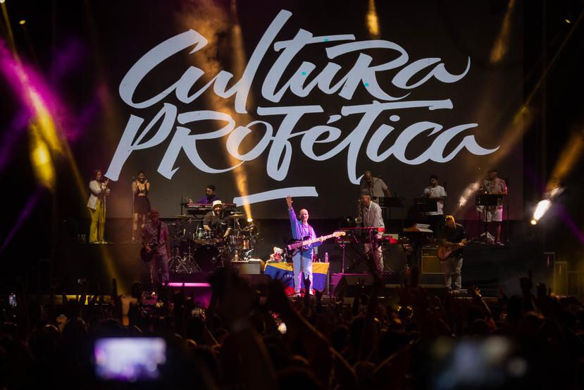 La banda de reggae Cultura Profética ofreció un concierto, el 28 de mayo de 2022, en Caracas, Venezuela.