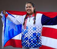 Adriana Diaz (en la foto) y Brian Afanador, serán los atletas puertorriqueños que cargarán la monoestrellada en representación de la delegación boricua, durante la ceremonia de apertura que dará inicio a los Juegos Olímpicos, mañana viernes a partir de las 7:00 p.m.