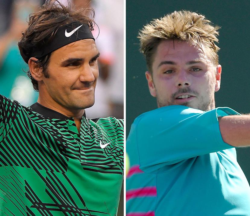 Federer y Wawrinka son amigos. (AP)