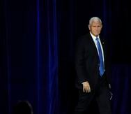 El exvicepresidente de Estados Unidos Mike Pence anunció este sábado que retira su candidatura en las primarias republicanas.