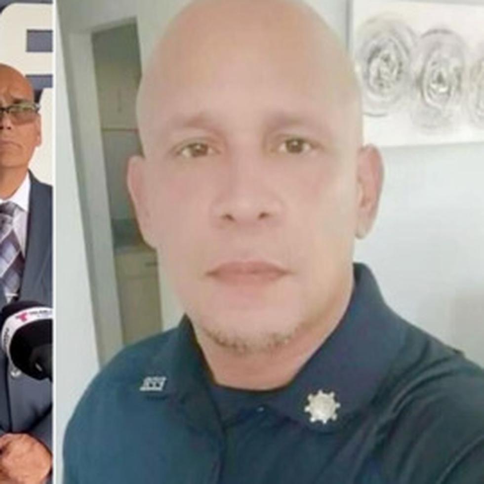 Imagen compartida por la Policía del agente José Miguel Centeno Sánchez, sospechoso del asesinato de dos ancianos en Isabela.