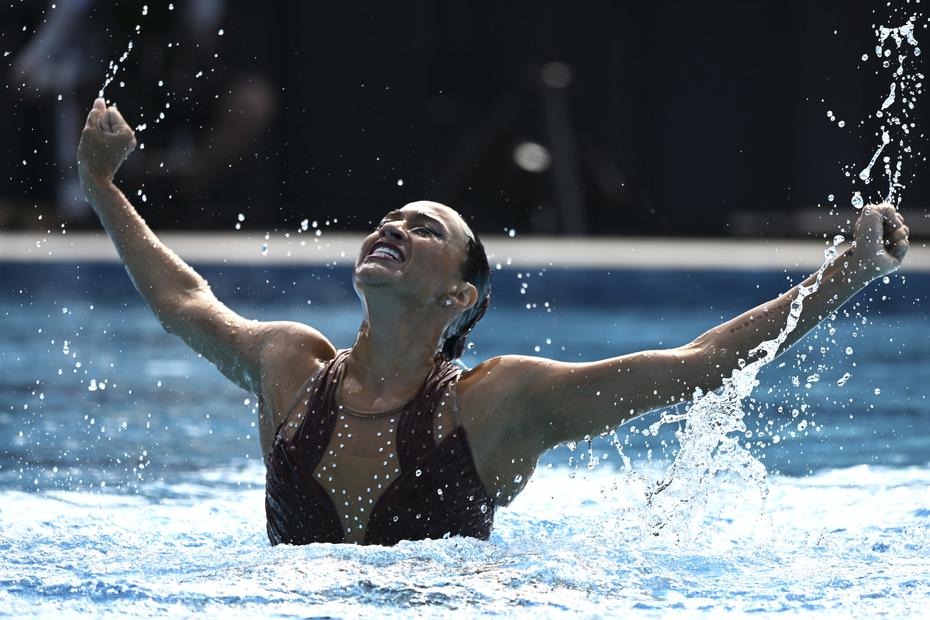 La nadadora estadounidense es dos veces olímpica.