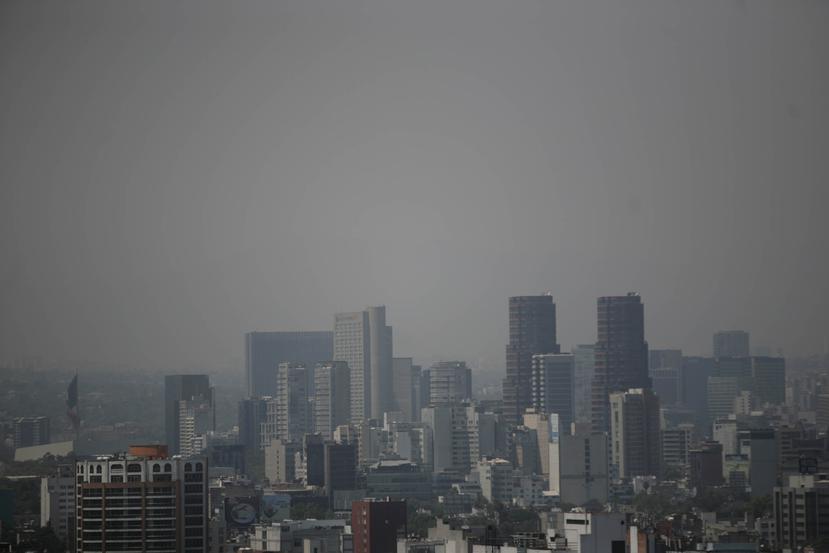 Continúa la mala calidad del aire en Ciudad de México. (El Universal)