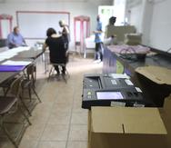 20200801, San JuanVoto adelantado de primarias del pnp en la escuela Juan Jose Ozuna en Hato Rey. (FOTO: VANESSA SERRA DIAZvanessa.serra@gfrmedia.com)