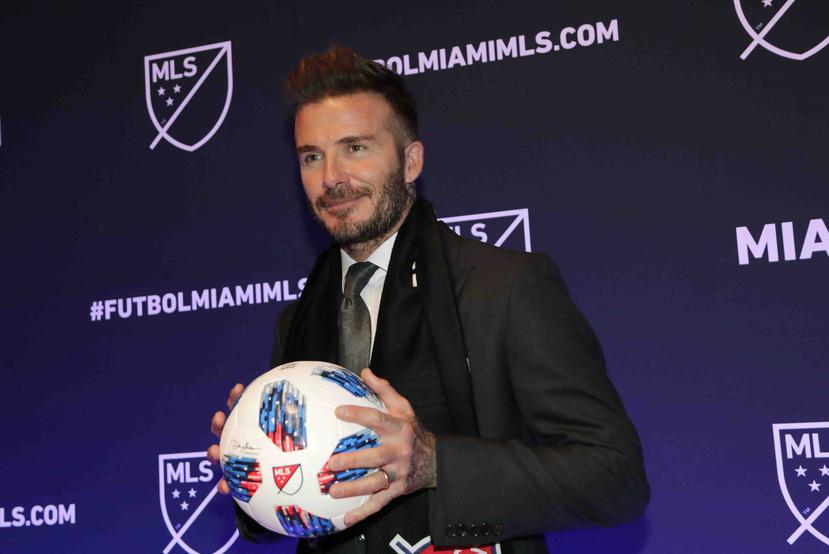 El pasado 29 de enero la liga mayor de fútbol (MLS) otorgó oficialmente la franquicia del equipo a Miami Beckham United y ese mismo día el exfutbolista presentó el equipo en Miami. (AP)
