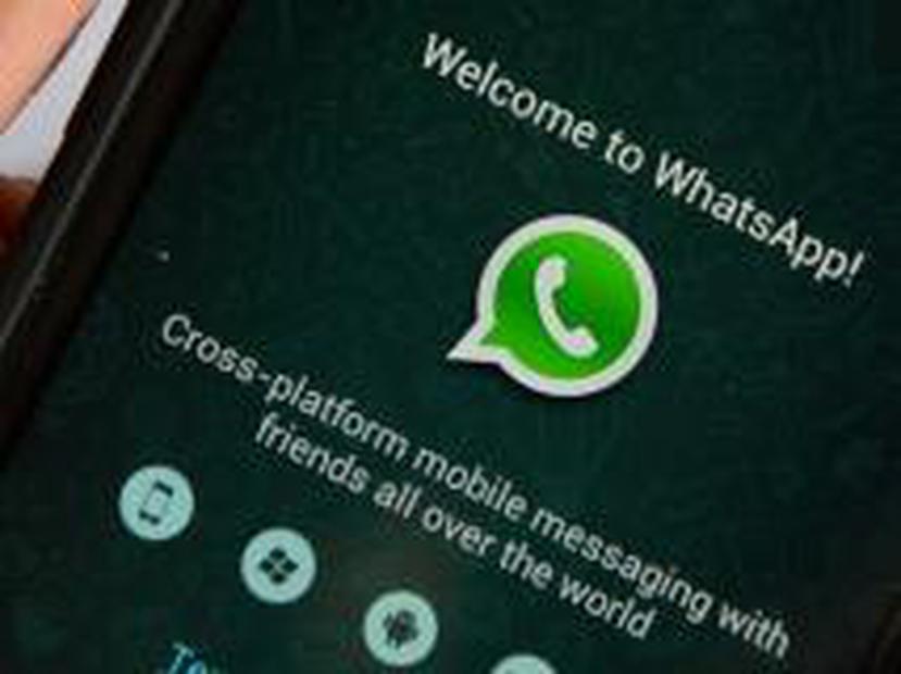 WhatsApp sufrió una avería el sábado. (AFP)