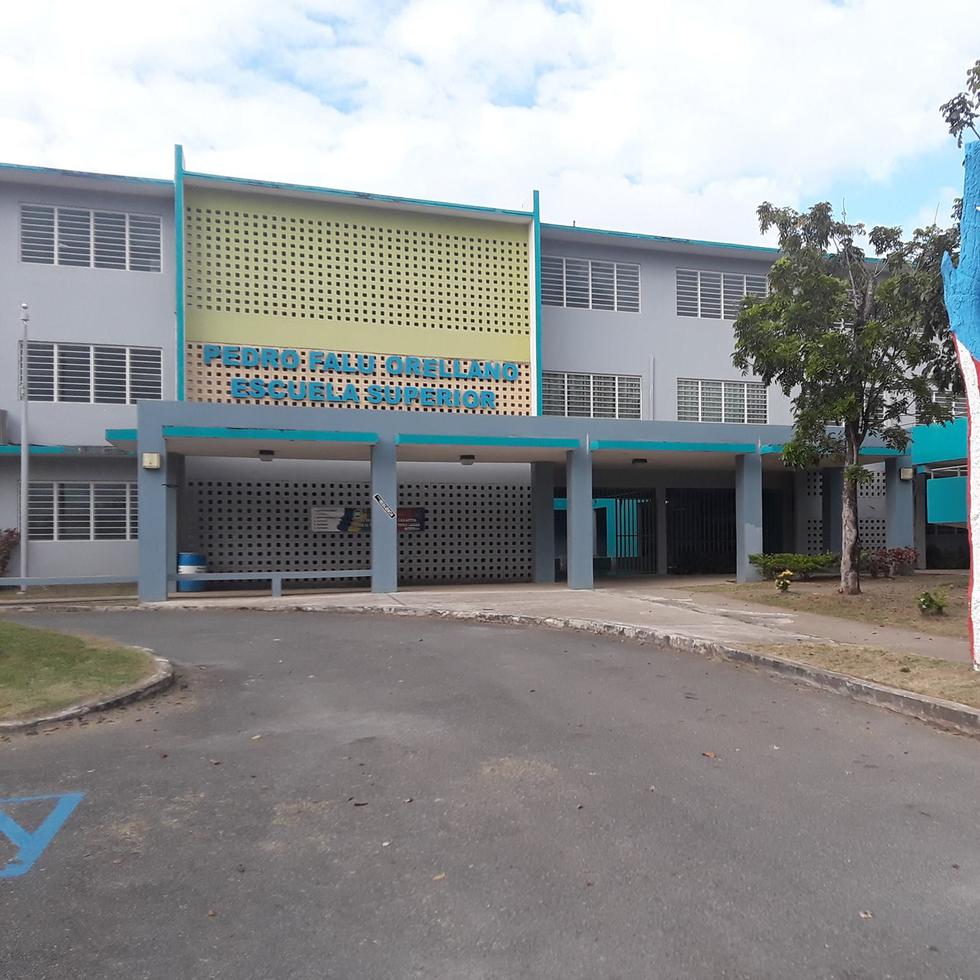 La escuela Pedro Falú Orellano, donde se reportó el incidente el pasado 18 de enero.