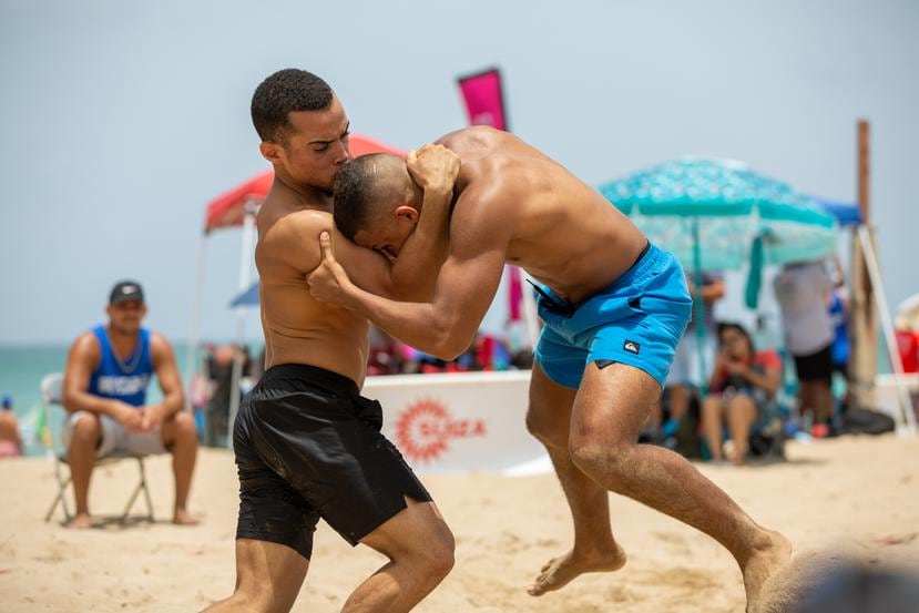 El Festival Olímpico de Playa incluirá acción en la lucha sobre arena, disciplina con combates mucho más rápidos que en la modalidad tradicional de lucha olímpica.
