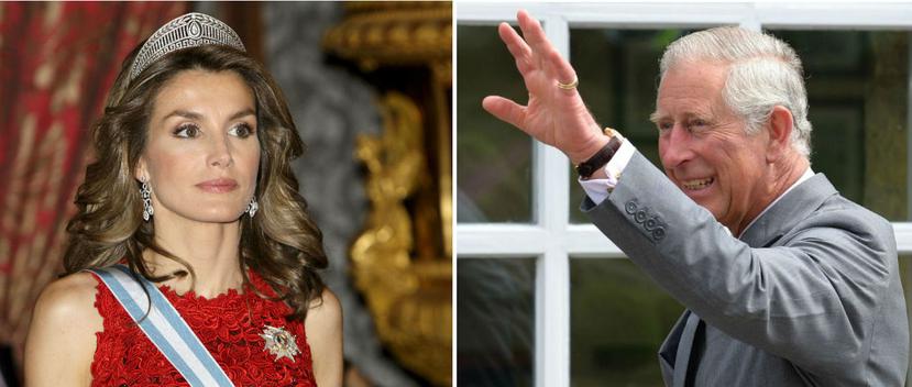 El encuentro de la reina Letizia de España y el príncipe Charles de Inglaterra será el miércoles, 13 de marzo. (Fotos: Archivo)